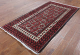 4 X 7 Persian Oriental Area Rug - Golden Nile