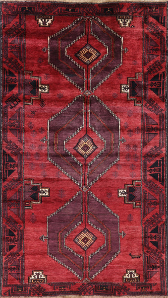 Persian Wool On Wool Oriental Area Rug 5 X 8 - Golden Nile