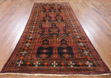 Tribal Oriental Runner Persian Rug 4 X 10 - Golden Nile