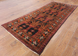 Tribal Oriental Runner Persian Rug 4 X 10 - Golden Nile