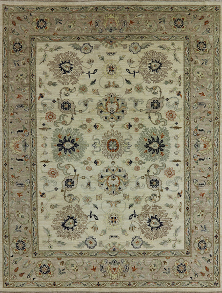 8 X 10 Peshawar Oriental Rug - Golden Nile