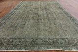 Oriental Tabriz Overdyed Rug 10 X 13 - Golden Nile