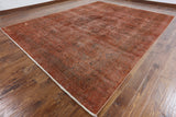 Oriental Overdyed Area Rug 9 X 12 - Golden Nile