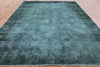 8 X 10 Traditional Overdyed Oriental Area Rug - Golden Nile