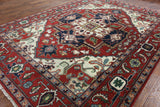 Heriz Serapi Hand Knotted Oriental Rug 9 X 12 - Golden Nile