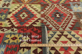 Reversible Kilim Oriental Wool on Wool Rug 7 X 10 - Golden Nile