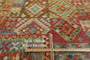 7 x 10 Flat Weave Kilim Oriental Wool on Wool Rug - Golden Nile