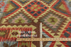 Flat Weave Wool on Wool Tribal Kilim Rug 6 X 8 - Golden Nile