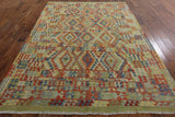 Tribal Collection Oriental Kilim Flat Weave Rug 7 X 10 - Golden Nile