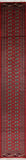 Red Tribal Wool Bokhara Runner 3 X 17 - Golden Nile